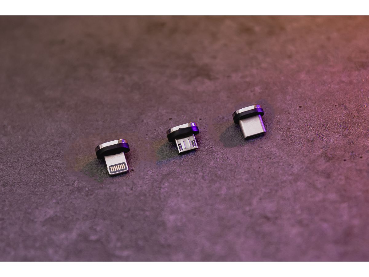 STATIK Mag.Tip for Mag.Chargecables PUP-0135 1xLightn.1xUSB-C,1xMicro-USB (0853485006773)