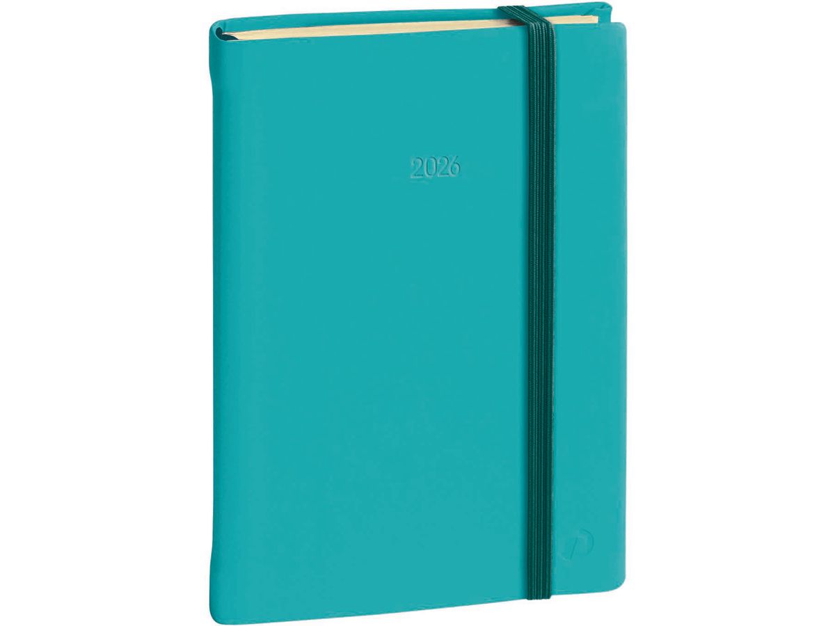 QUO-VADIS TA Daily Prest. Silk 2026 617020Q 1J/1P 1turquoise ML 8.5x13cm (3371010516094)