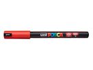 POSCA Fineliner 0.7mm PC-1MR RED rot (4902778089859)