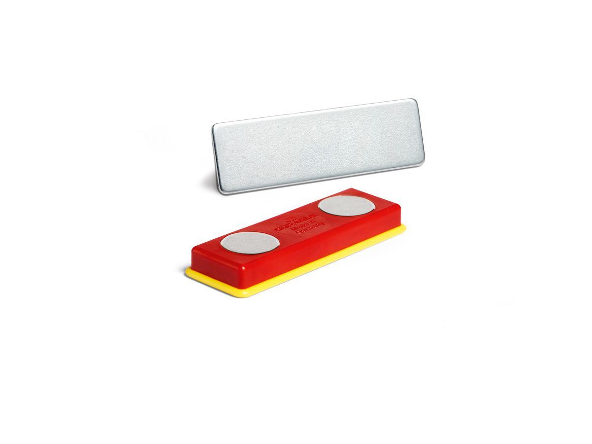 DURABLE Set Calamita Duracard 891700 Doppelmagnet/Blechpl. 10 Stück (4005546808765)