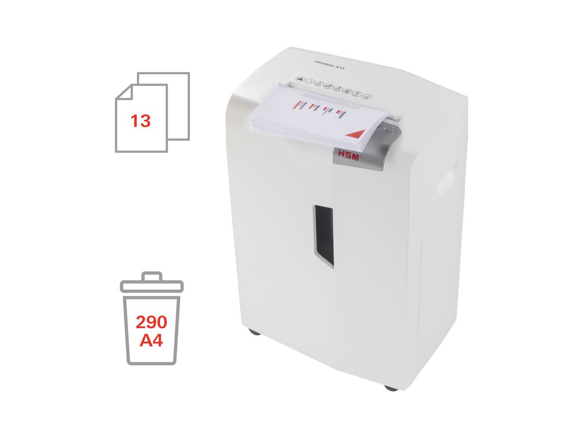 HSM Distruggi docu. shredstar X13 1057121 P-4, 23lt (4026631057745)