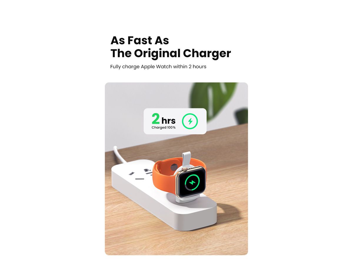 UGREEN Magnetic USB Charger 50944 Apple Watch,White (6957303859443)