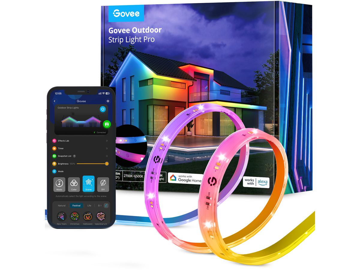 GOVEE WiFi LED Strip 10m H70A13D1 Outdoor (6974316999430)