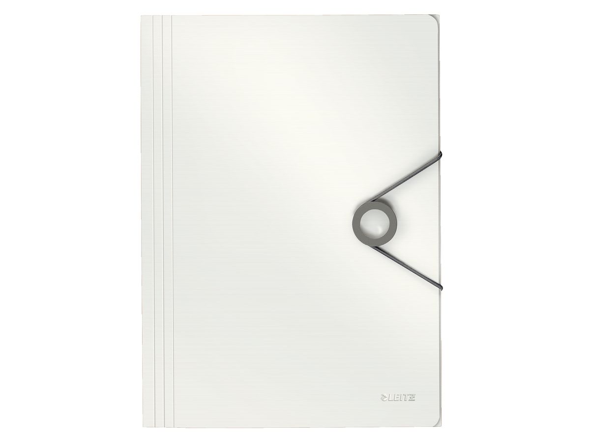 LEITZ Cartellina c.elast.Solid PP A4 45631001 bianco (4002432114702)