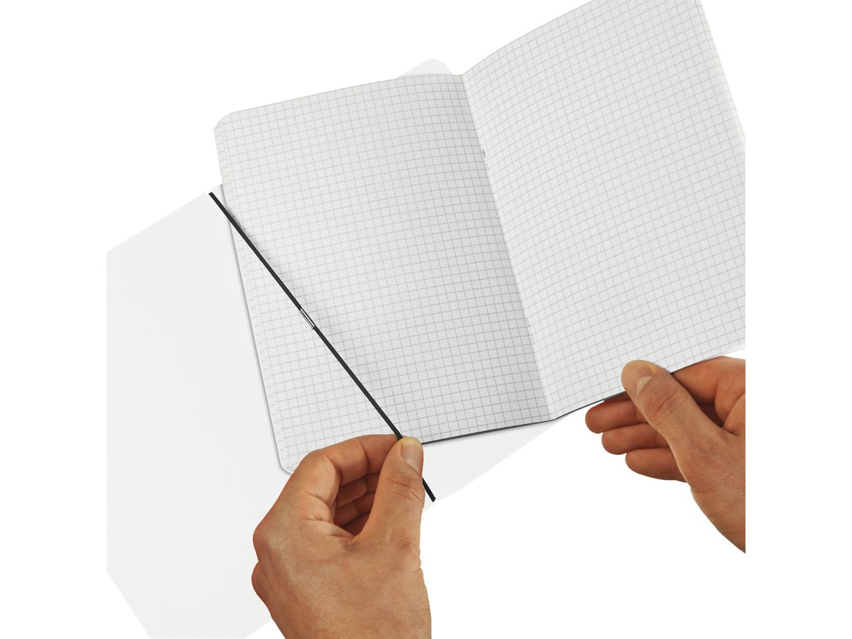 HERLITZ Quaderno My.Book A4 11361425 quadrettato trasparente (4008110491363)