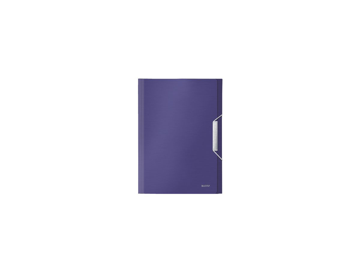 LEITZ Dossier archivio Style PP A4 39570069 Titanium Blu 6 scomp.200 fl. (4002432108138)