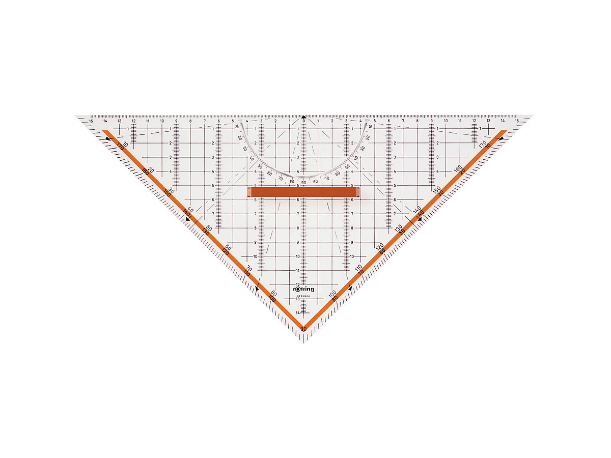 ROTRING Equerre 30cm S0699270 coloré/transp. (3501170699270)