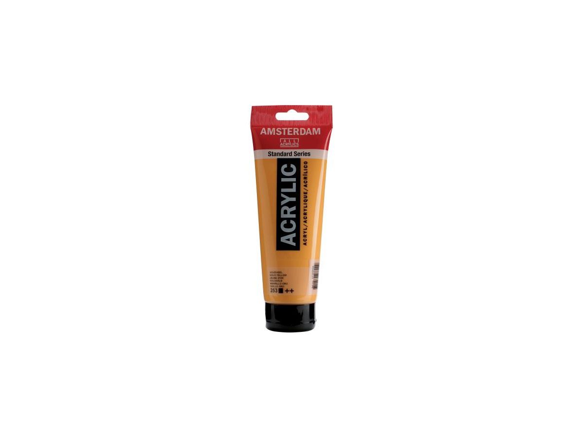 AMSTERDAM Peinture acrylique 250ml 17122530 jaune 253 (8712079266929)