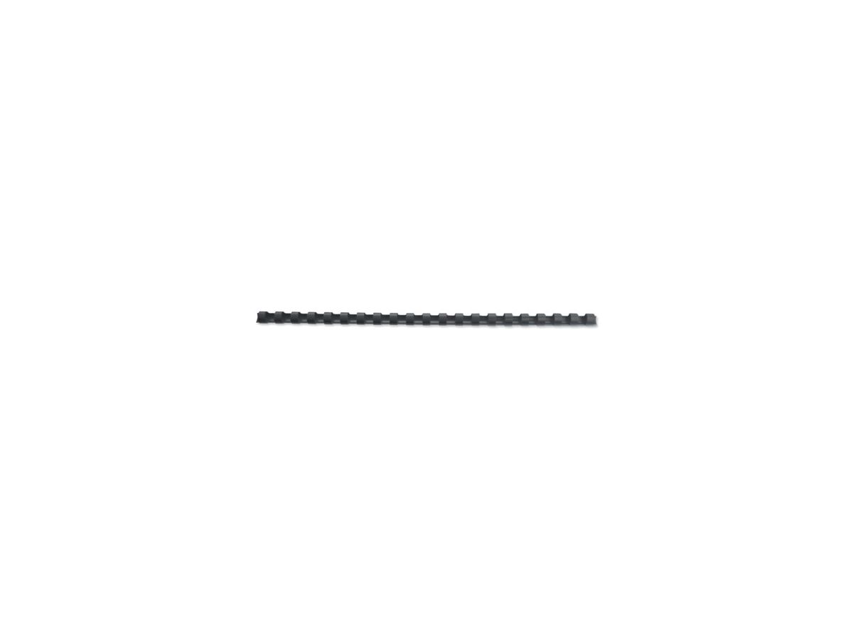 GBC Baguettes de reliure 10mm A4 4028175 noir, 21 anneaux 100 pcs. (0033816097032)