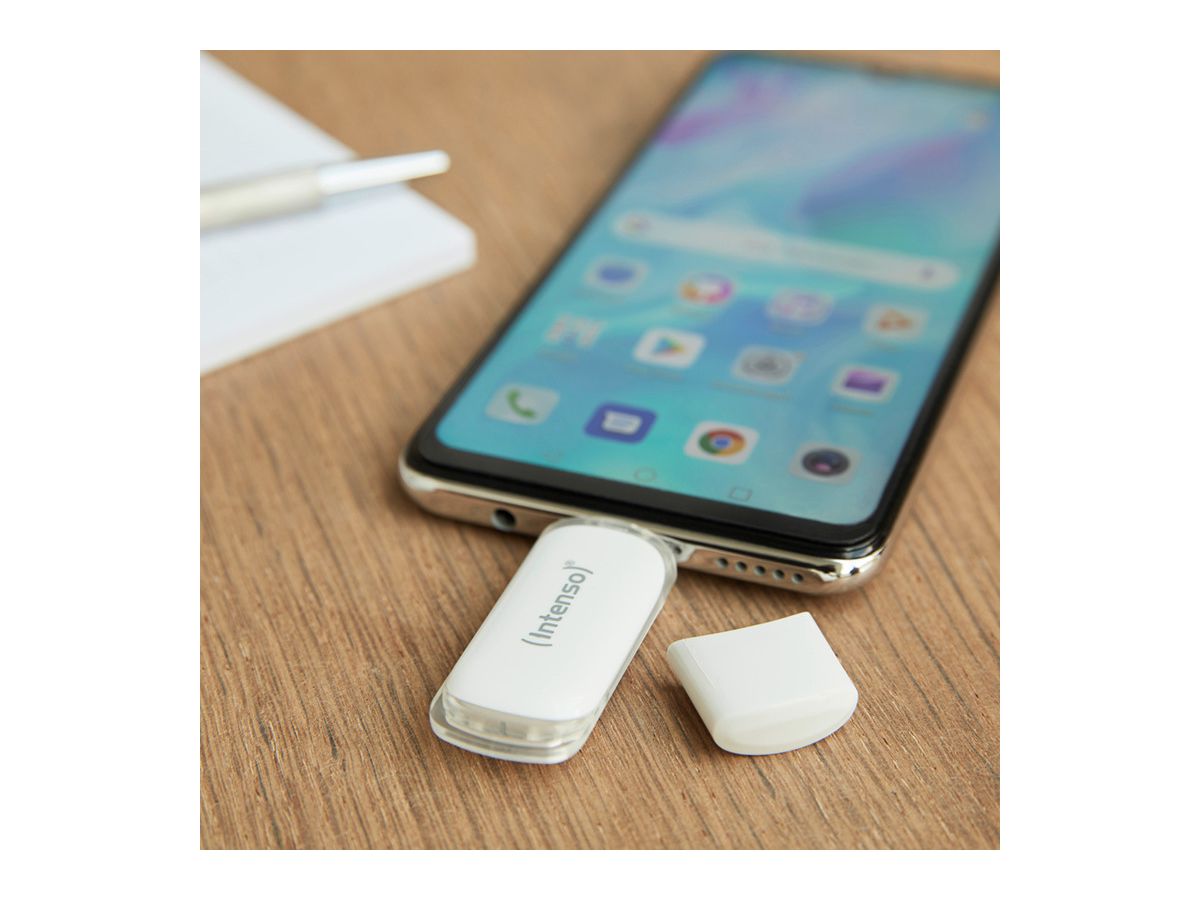 INTENSO USB-Stick Flash Line 64GB 3538490 USB 3.1 Type-C (4034303029662)