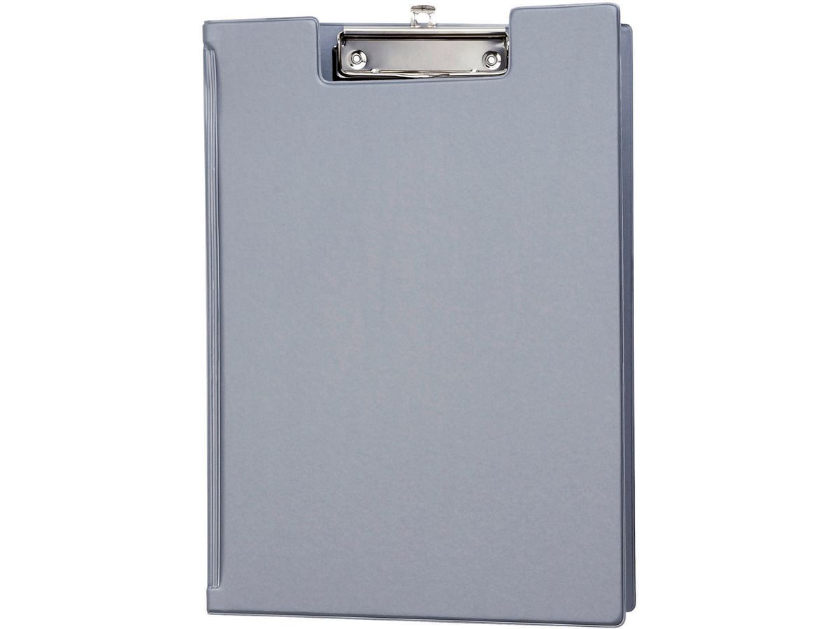MAUL Klemmmappe A4 2.01 silber Folienüberzug hoch (4002390054089)