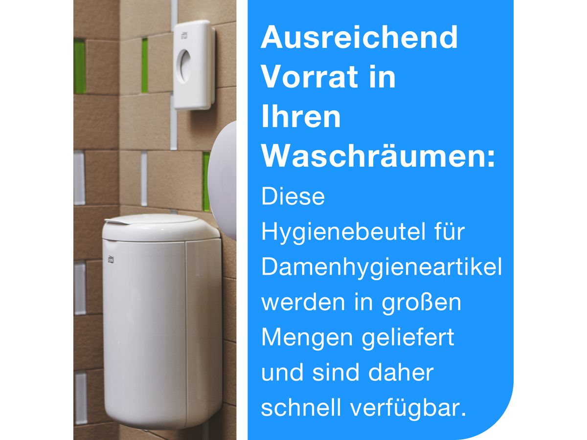 TORK Hygienebeutel Spender B5 566000 weiss 140x100x36mm (7322540557954)