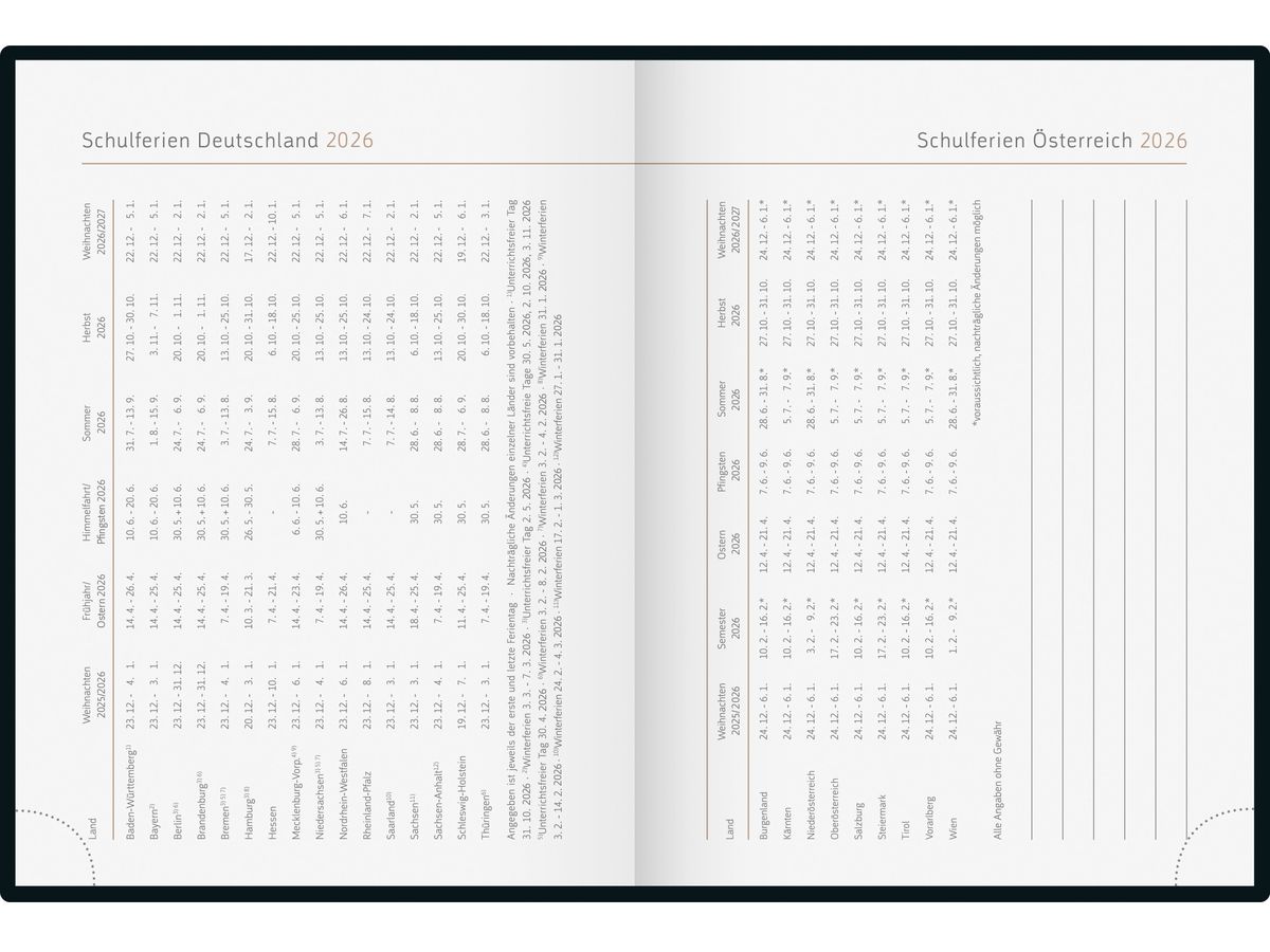 RIDOIDE Agenda poche Design Line 2026 7013603026.26 1S/2P Night AL 12x16cm (4003273789296)