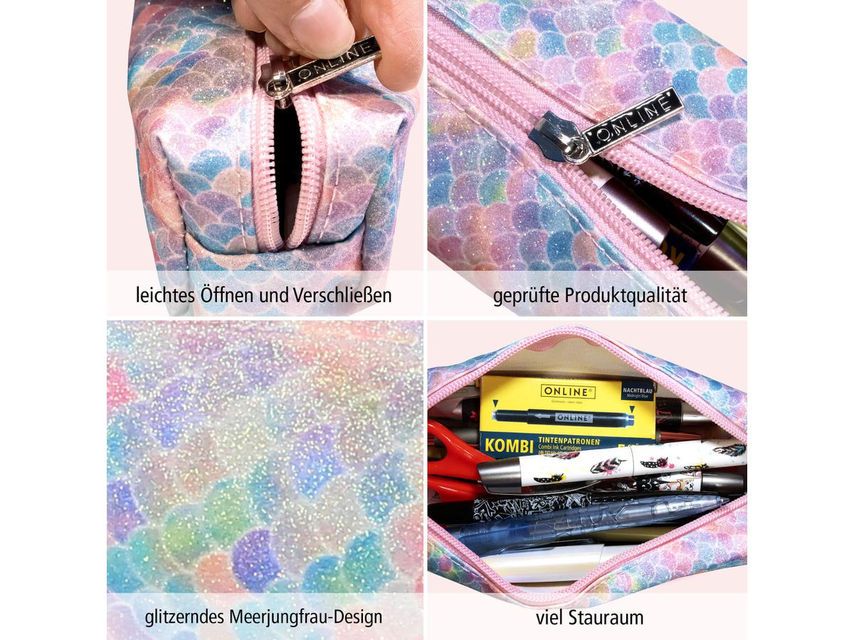 ONLINE Trousse 03998/6 Mermaid (4014421039989)