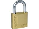 RIEFFEL SWITZERLAND Vorhängeschloss Nr.5 16,5mm 5/30 SB Messing (7630010415032)