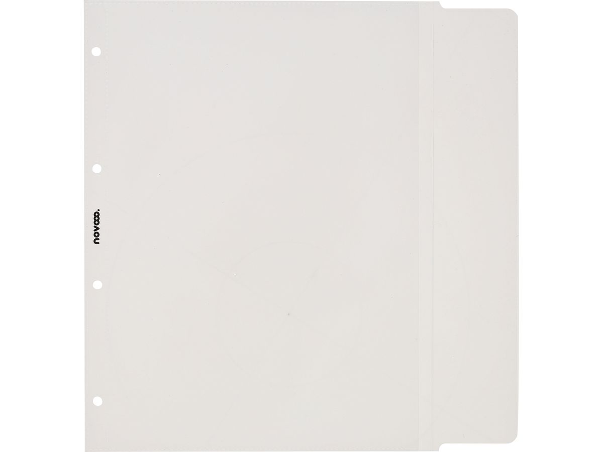 NOVOOO Poches PP 150my A4 074-5449-001 transparent, lisse 10 pcs. (9010729094458)