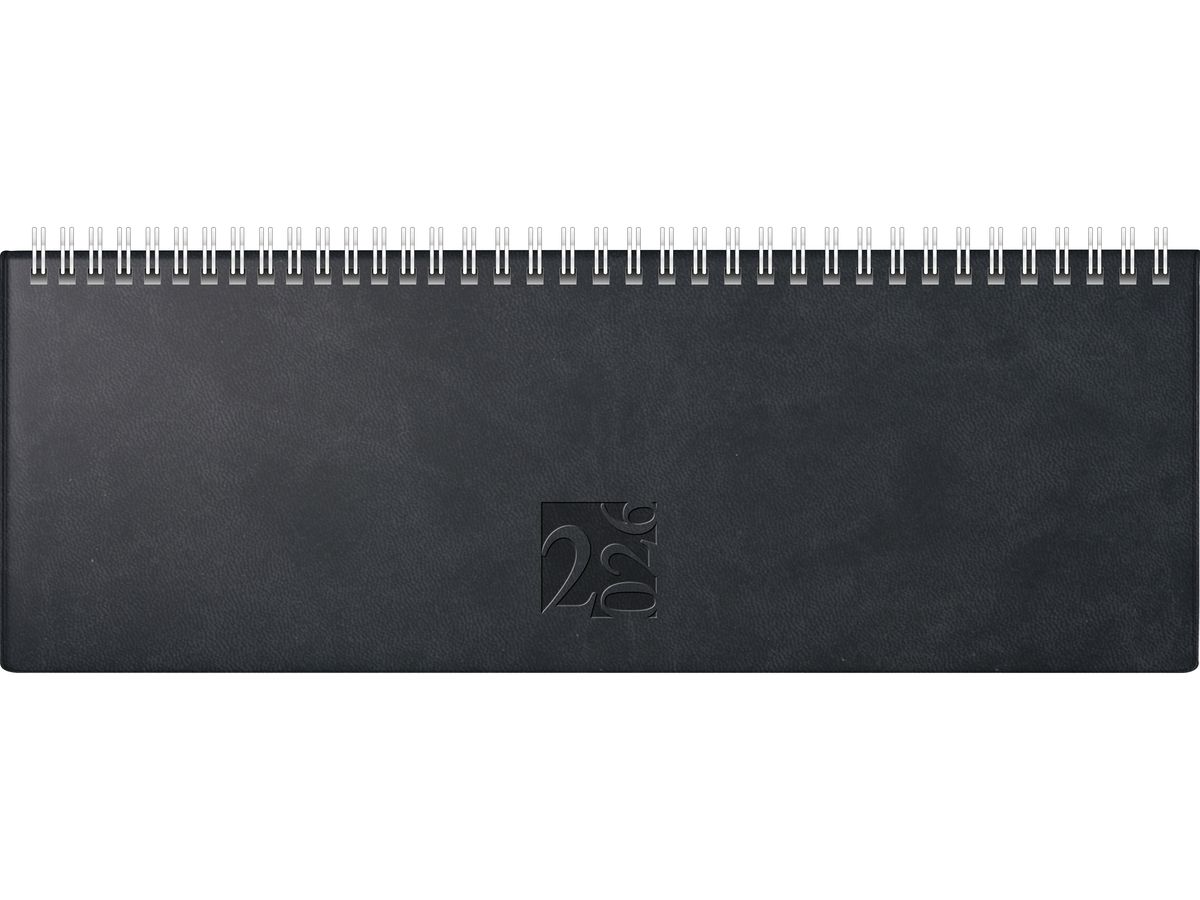 RIDOIDE Cal. tavolo AC-Terminer 2026 7031702906.26 1S/2P nero ML 30.7x10.5cm (4003273791077)