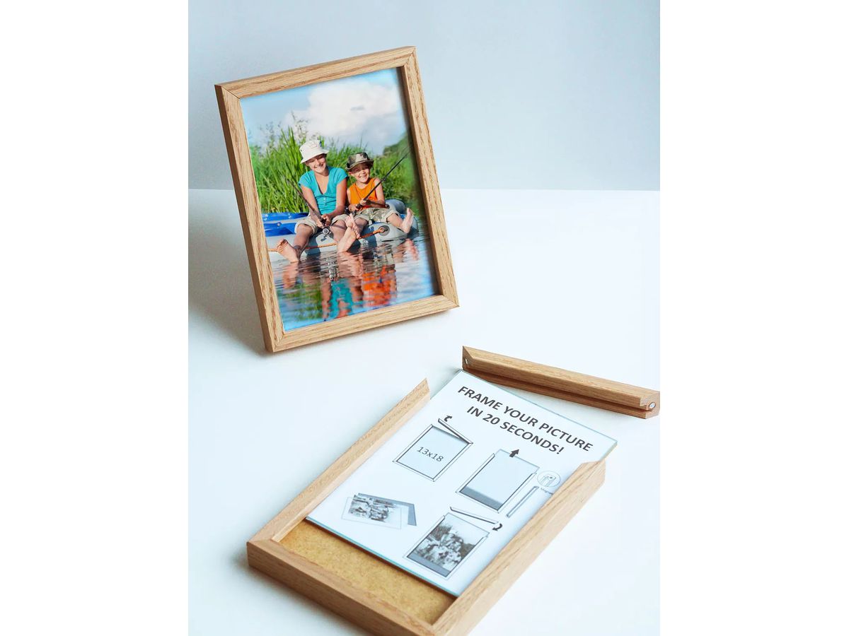 DEBEX Cadres interchange 21x29,7cm H3201V210297 Bois, magnétique Chêne (7611195105802)