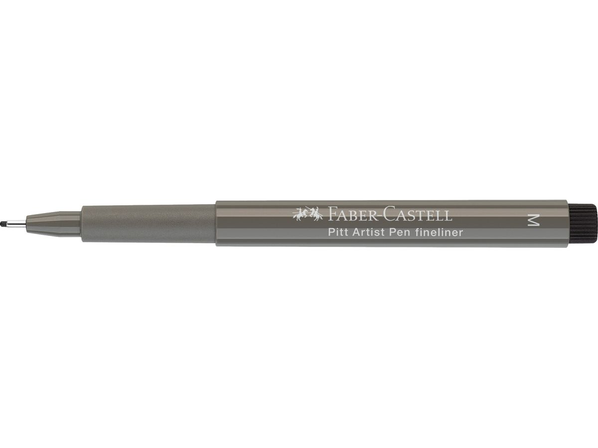 FABER-CASTELL Artist Pen Fineliner 0.7mm 167373 warmgrau (4005401673736)