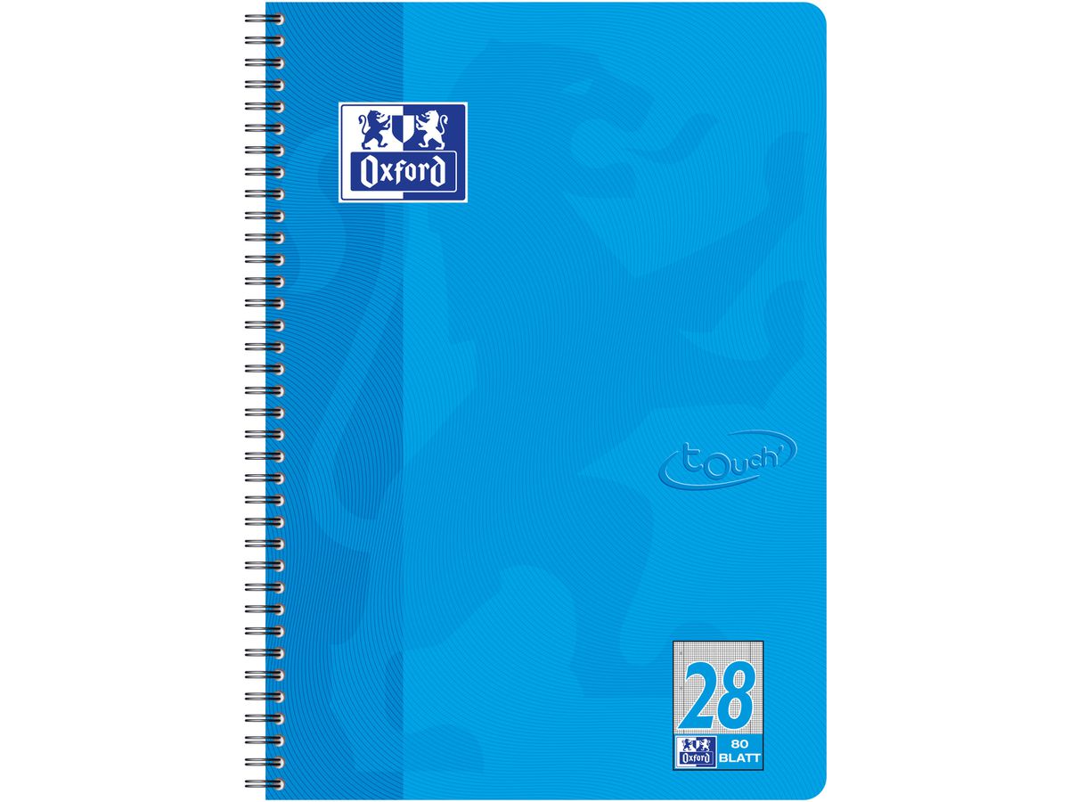 OXFORD Collegeblock Touch A4+ 400086497 quadrettato 90g 80 fogli (4006140021352)