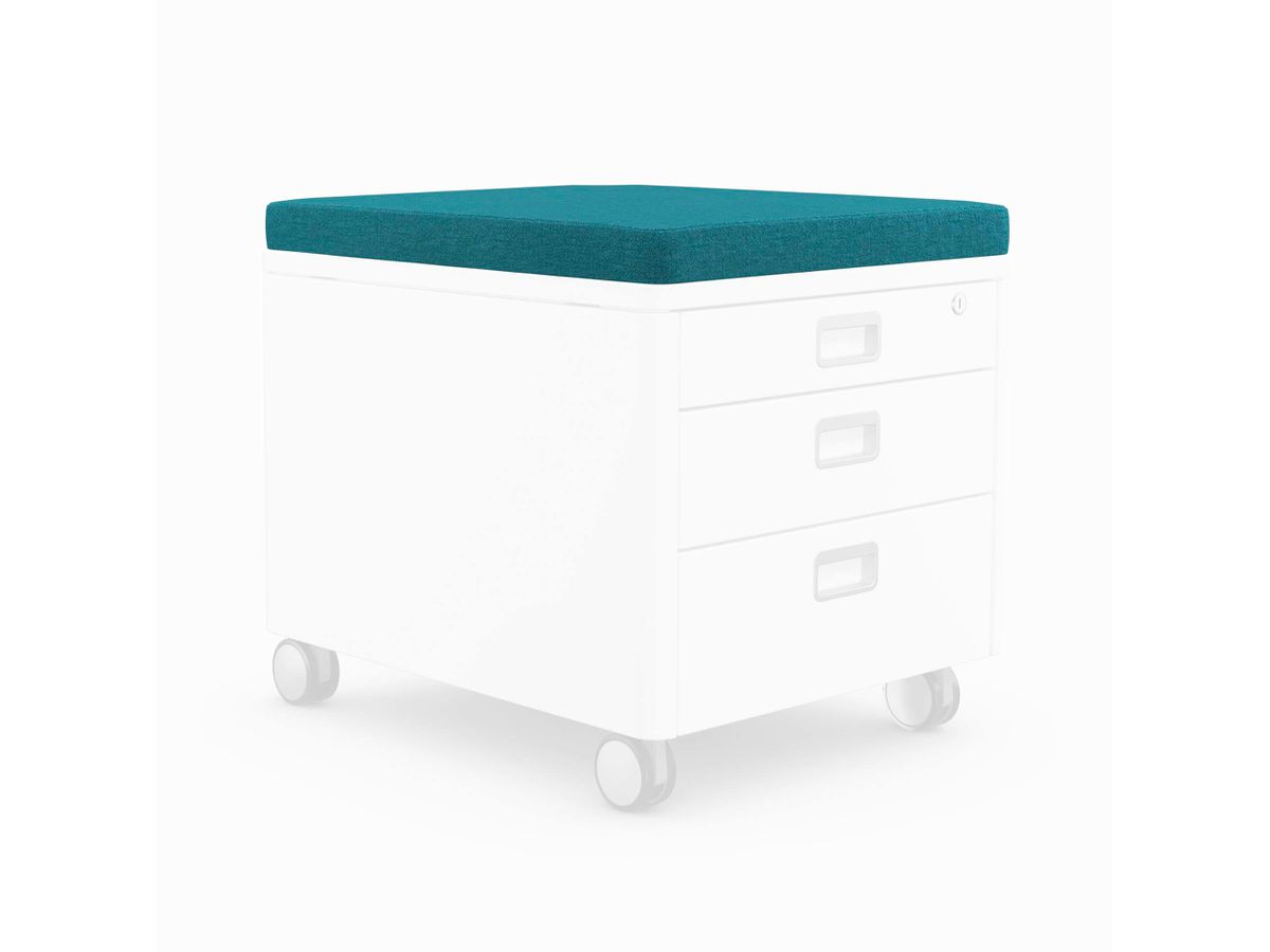 MOLL Cuscino per sedile 43x54x5cm 1002636-505 petrol, cuscino per sedile (4042984252224)