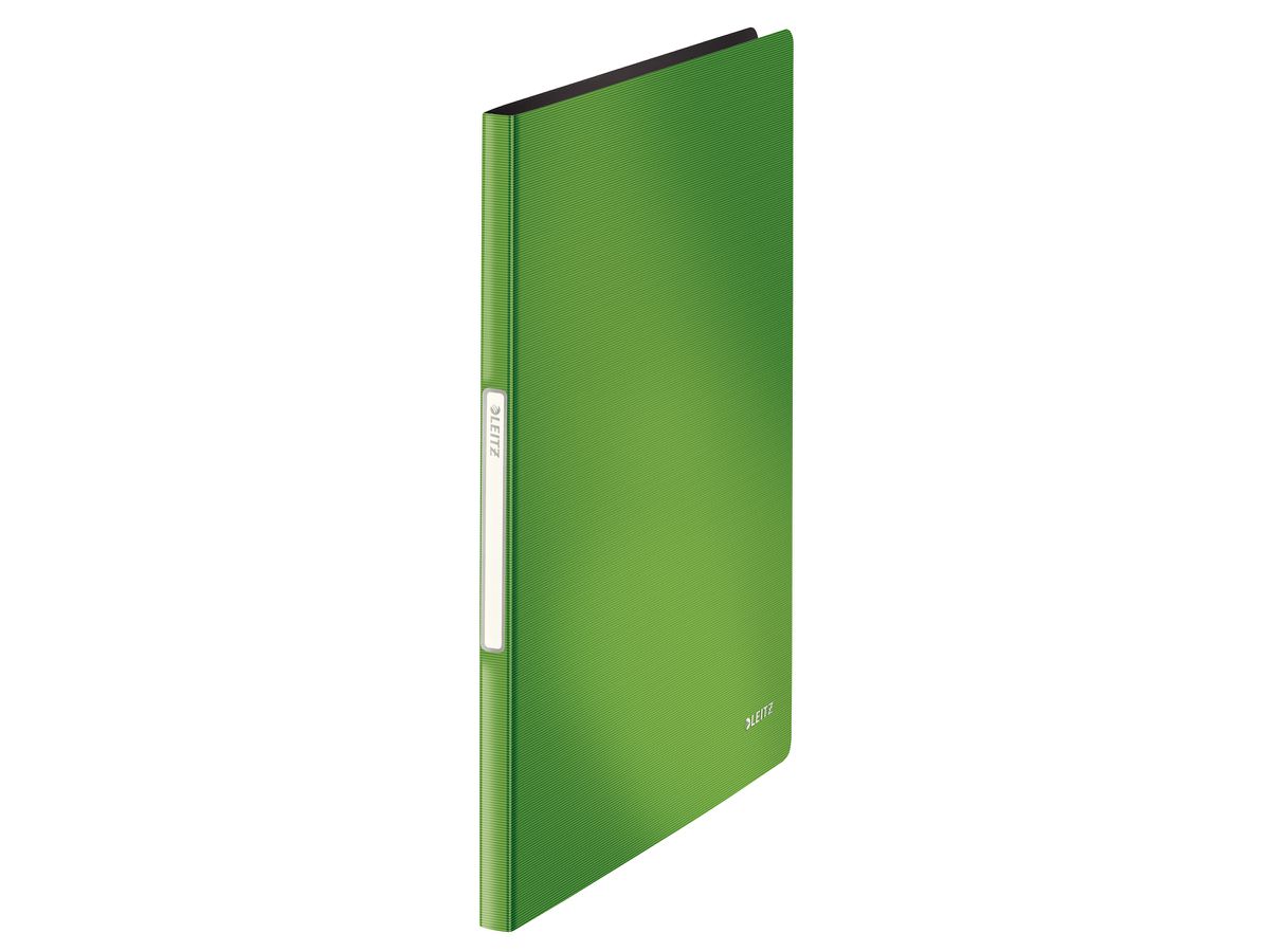 LEITZ Sichtbuch Solid PP A4 45641050 hellgrün 20 Taschen (4002432114788)