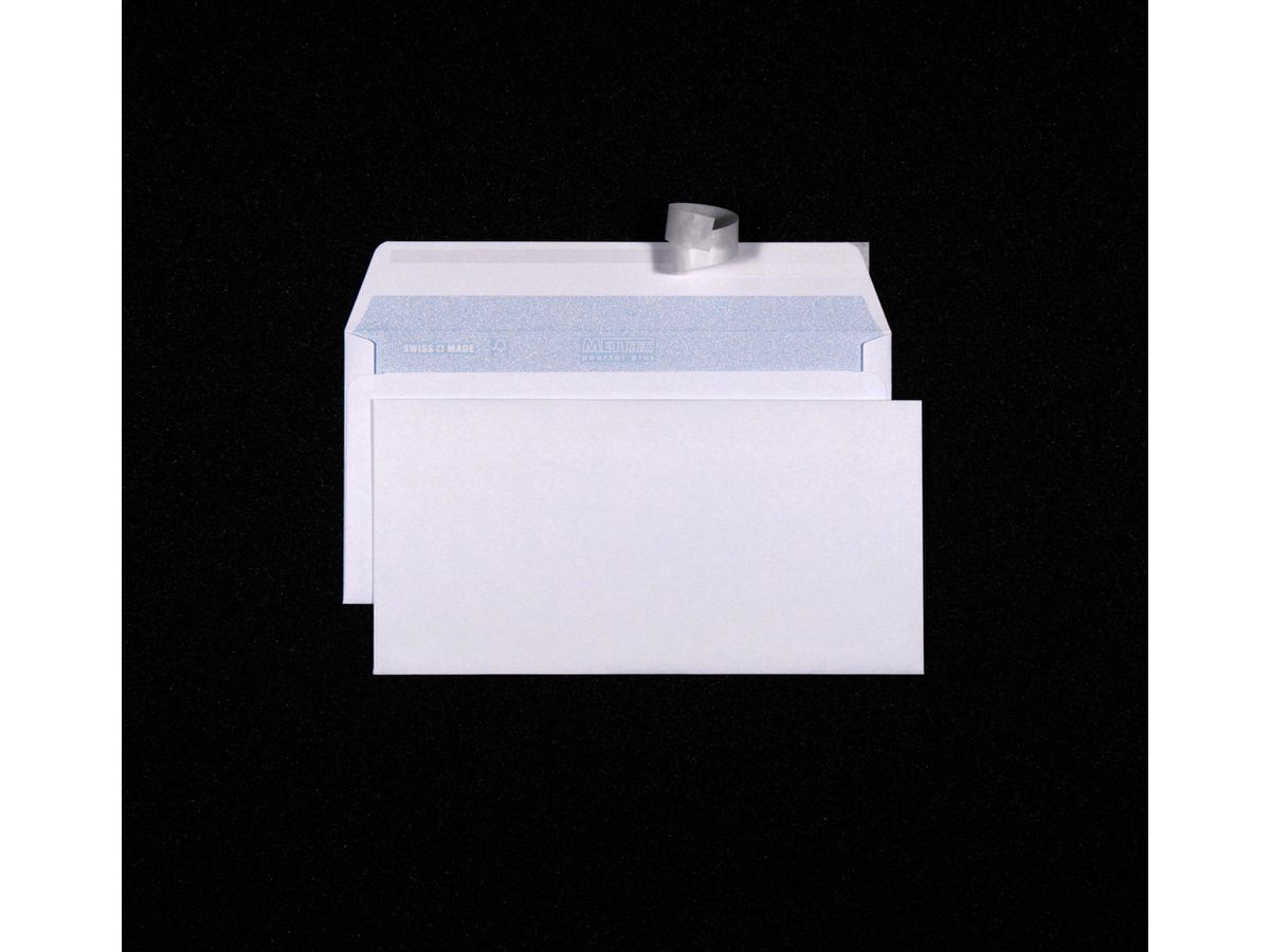 METTLER Couvert ohne Fenster C5/6 7066 100g, ultraweiss 500 Stk. (7640126061993)