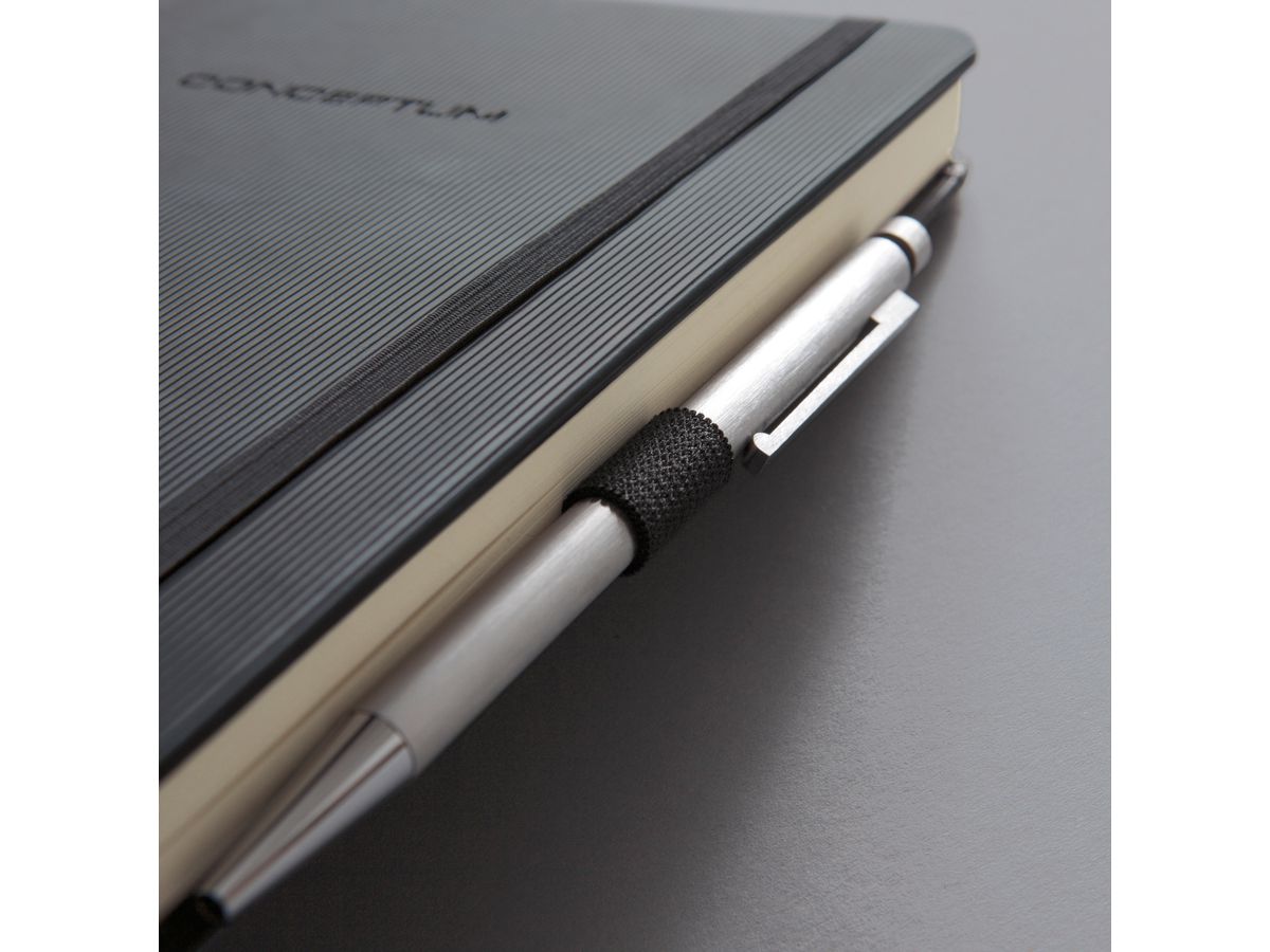 CONCEPTUM Carnet A6 CO132 ligné, 80g, 194 pages noir (4004360899898)