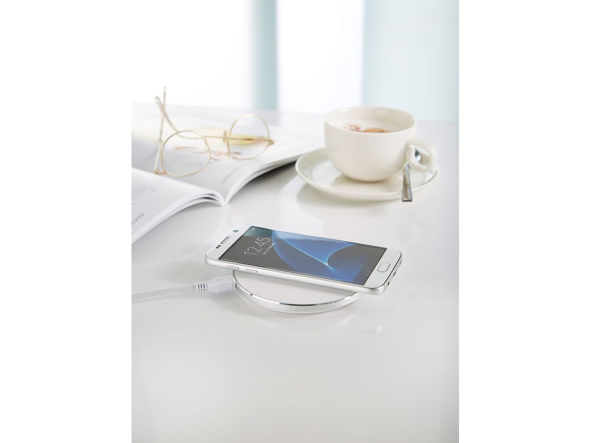 INTENSO Wireless Charger WA1 white 7410512 (4034303026463)