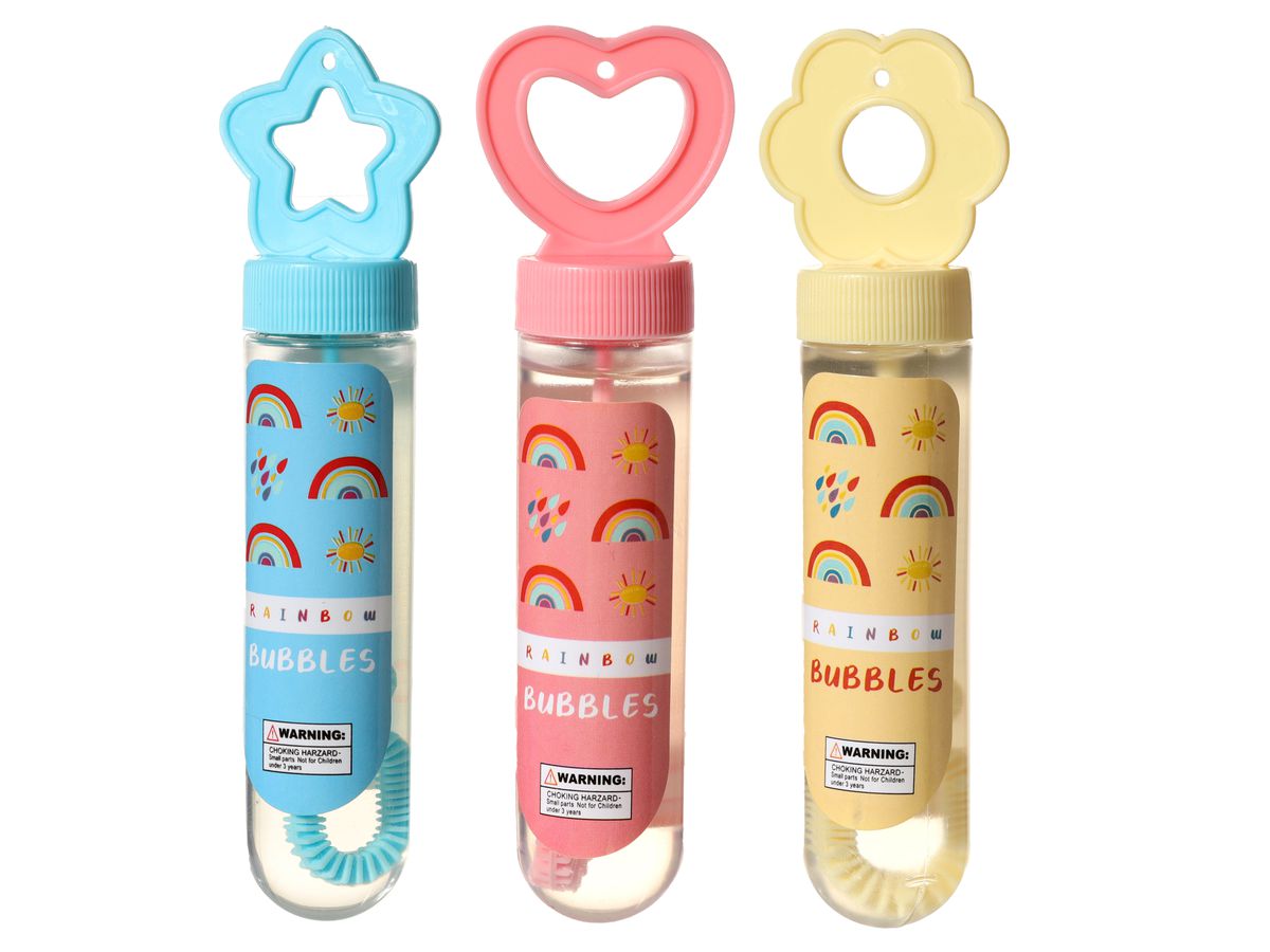 ROOST Seifenblasen Regenbogen TY759 assortiert 13x3x2.5cm (5055071765087)