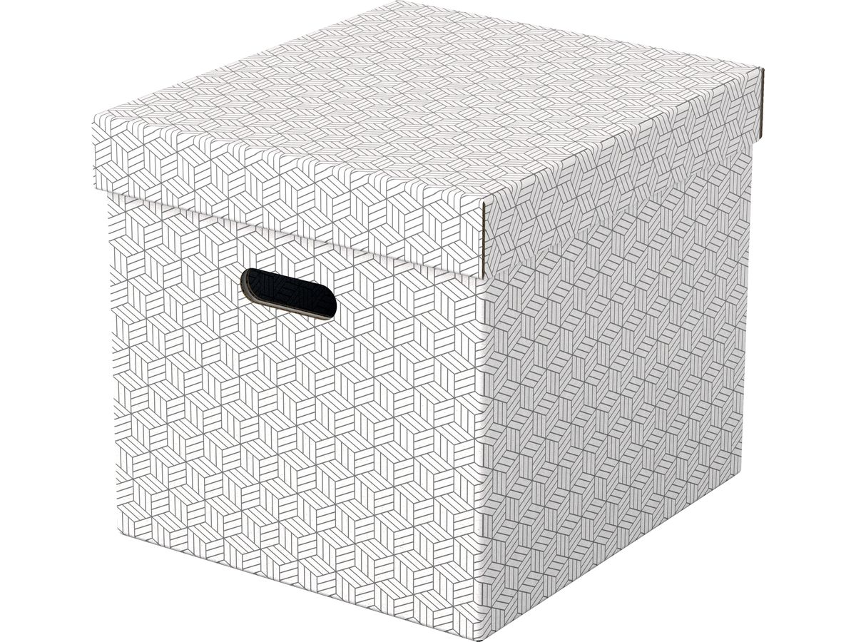 ESSELTE Vaschetta potadoc. Home Cube 628288 365x320x315mm, bianco 3 pz (4049793072333)