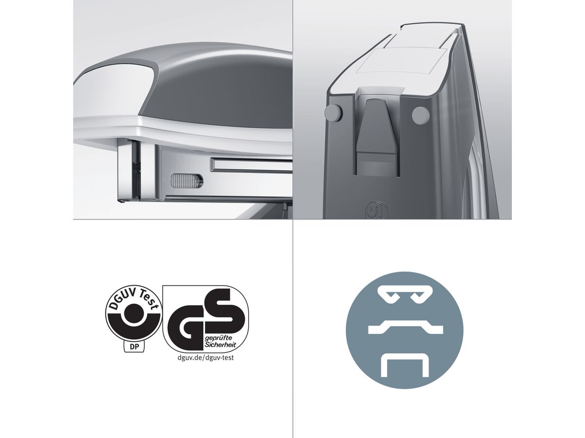 LEITZ Cucitrice NeXXt WOW 5502 5502-10-26 rosso 30 fogli (4002432135257)