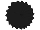 URSUS Tonzeichenpapier A4 2174690 130g, schwarz 100 Blatt (7612532004659)