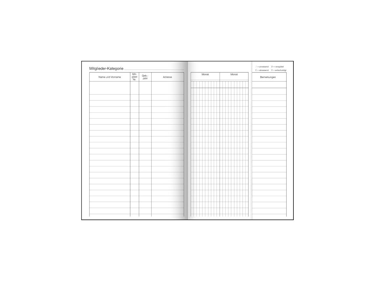 FAVORIT Appellbuch 12x18cm 5151/18 D 18 Blatt (7612149026310)