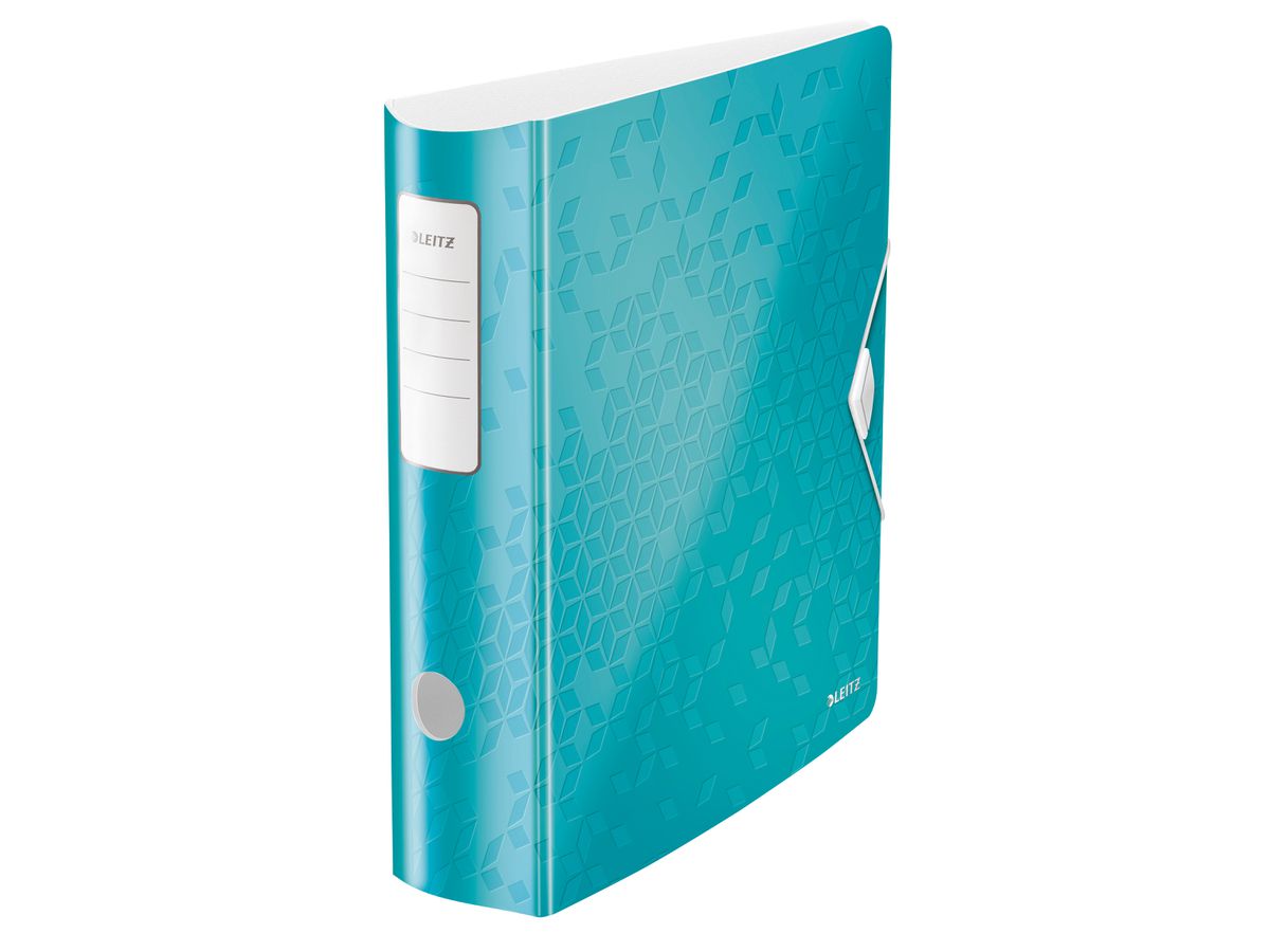 LEITZ Raccoglit. WOW Act. 180° 8.2cm 11060051 ice blue A4 (4002432105281)