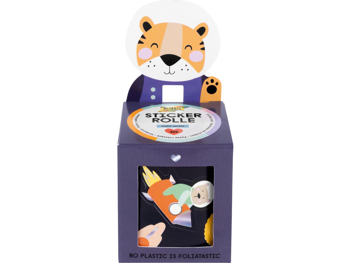 FOLIA R. adesivo Space Safari 4m 27103 iridescente (4001868130249)