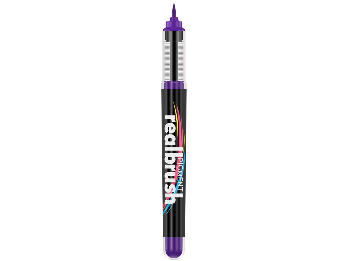 KARIN Real Brush Pen 0.4mm 33Z267 Pigment, melanzana (5904446032074)