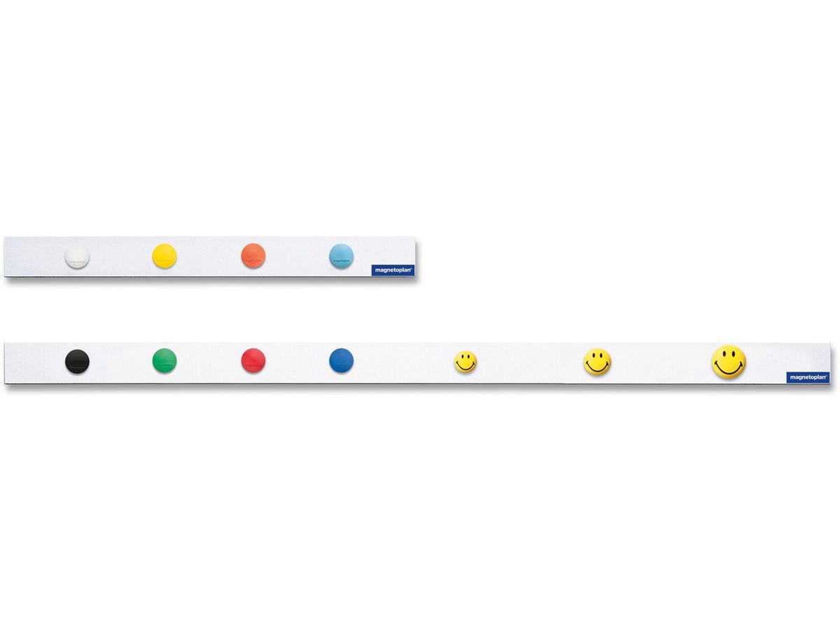 MAGNETOPLAN Rail mural 1000mm 16151 blanc 10 pcs. (4013695010588)