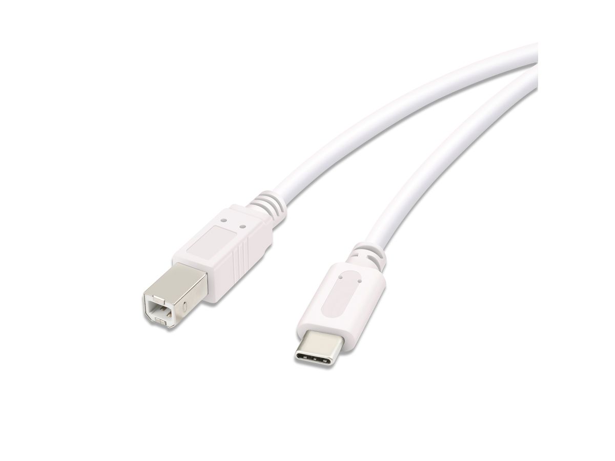 VIVANCO USB C to USB B Kabel 45356 3.0m (4008928453560)