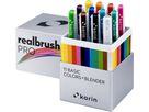 KARIN Real Brush Pen Pro 0.4mm 31C1 Basic Colours 12 Stück (5904446031329)