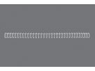 GBC Drahtbinderücken 6mm A4 RG810470 weiss, 34 Ringe 100 Stück (5019577190125)