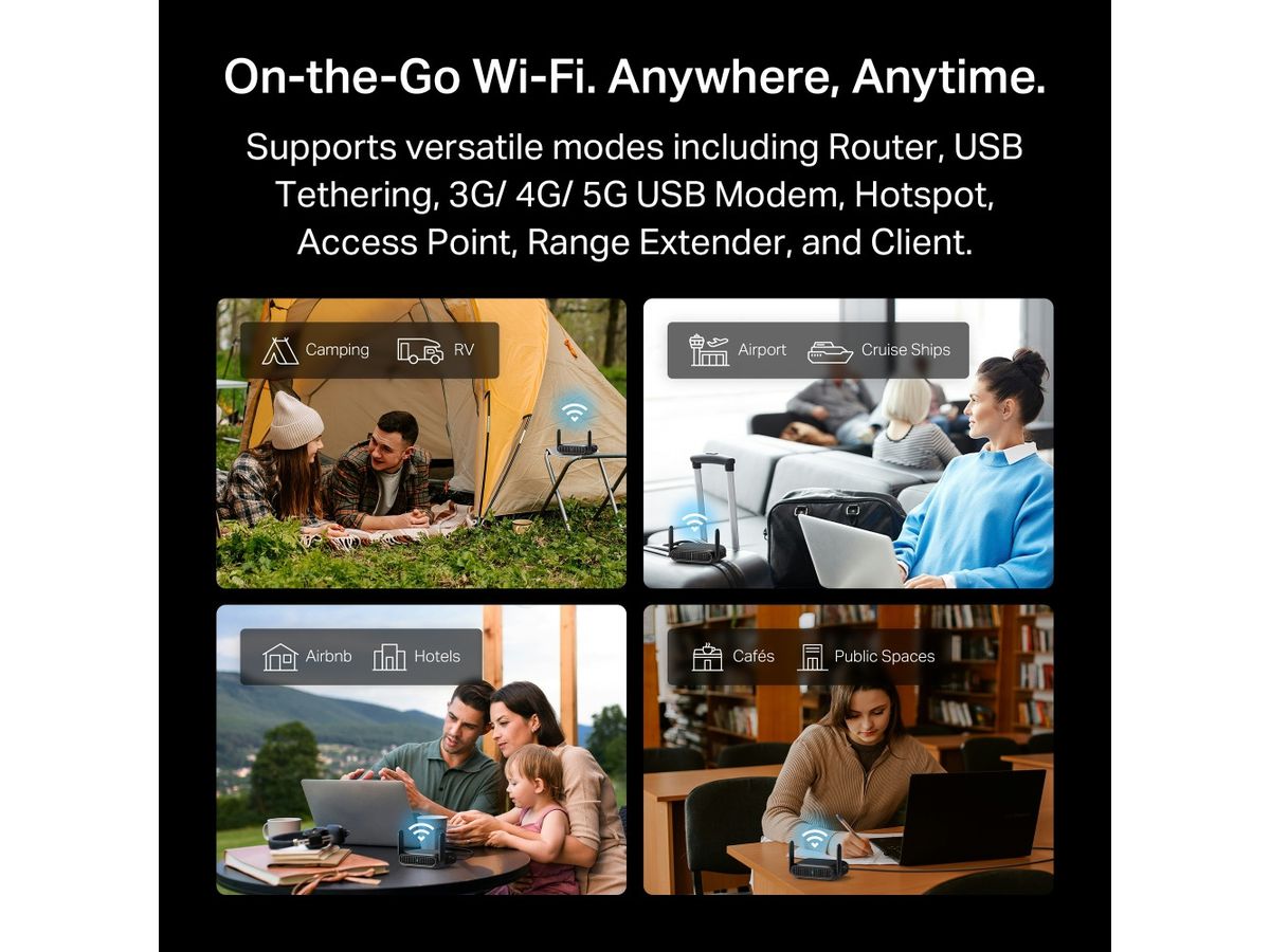 TP-LINK Pocket Travel Router WiFi 7 TL-WR3602BE BE3600 (1210002604116)