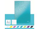 LEITZ Taccuino WOW A4 46251051 rigato, 90g blu ghiaccio (4002432103324)