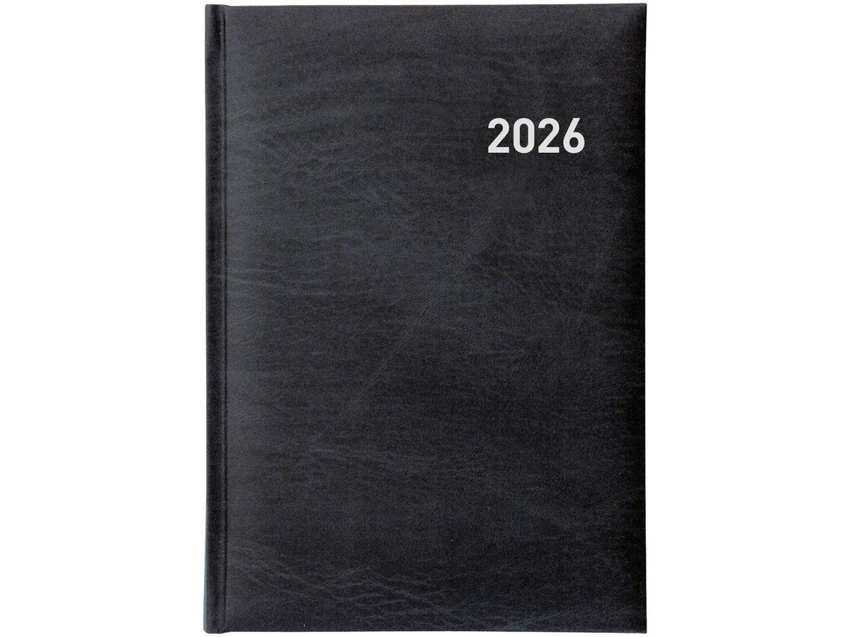 BIELLA Agenda Executive 2026 806510020026U 1J/1P noir ML 14.5x20.5cm (7611365523764)