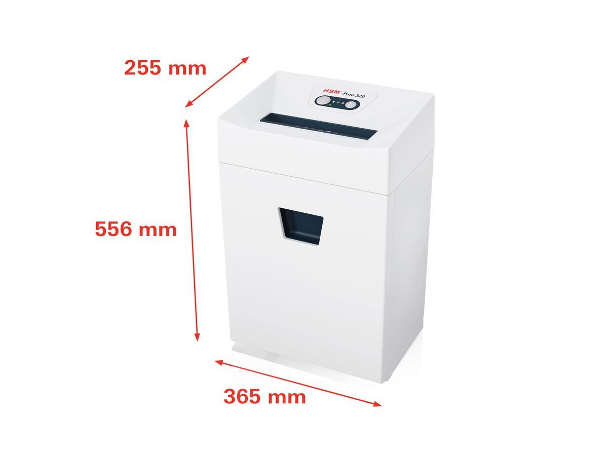 HSM Distruggi docu. Pure 320 2333121 P-4, 25lt (4026631053969)