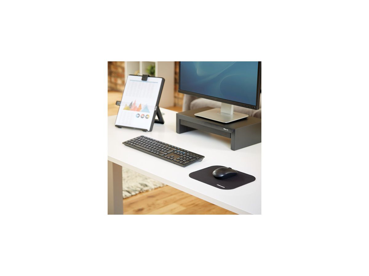 FELLOWES Mouse Pad 58024 gomatoa nero (0077511580246)