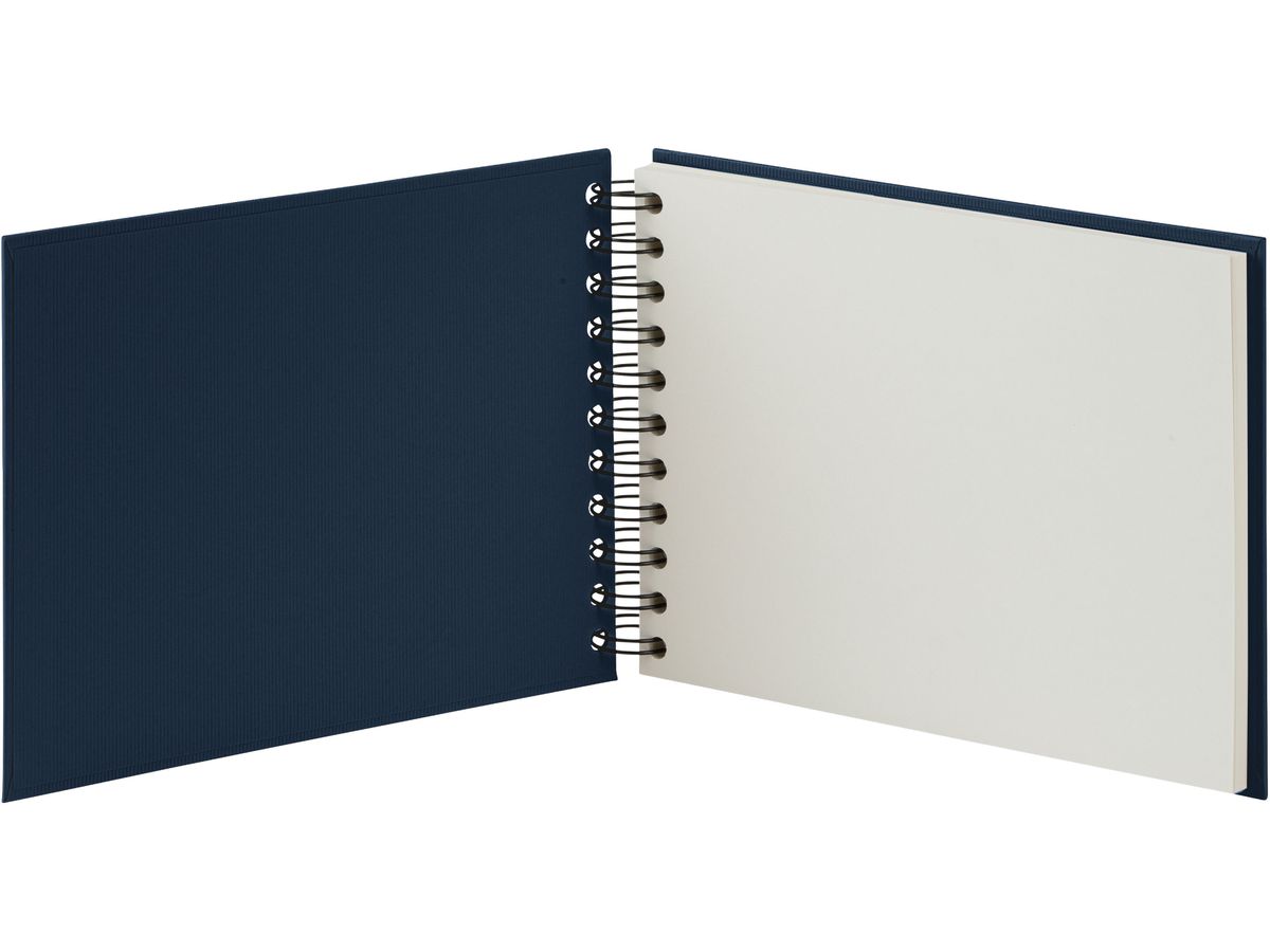 RÖSSLER Fotoalbum 19.5x14.5cm 1329452901 navy/off white (4014970151699)