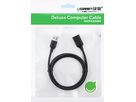 UGREEN Extension Cable USB 3.1 30126 1.5m, Black (6957303831265)