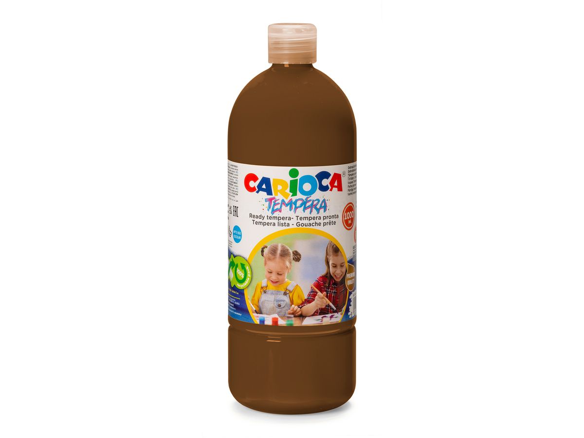 CARIOCA Colori Tempra 1000ml 004827-06 marrone (8003511289065)