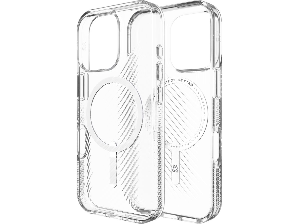 ZAGG Luxe Cases Snap Apple 702315012 ihone 16 Pro,Clear (0840390318480)
